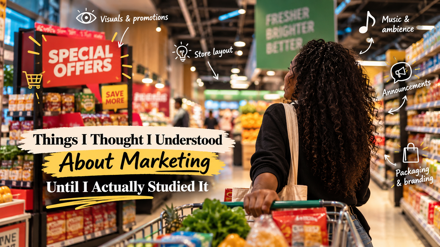Things i though i understod about marketing until i actually studied it